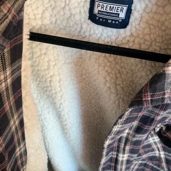 Premier international for men flannel plaid jacket - Picture 5 of 5